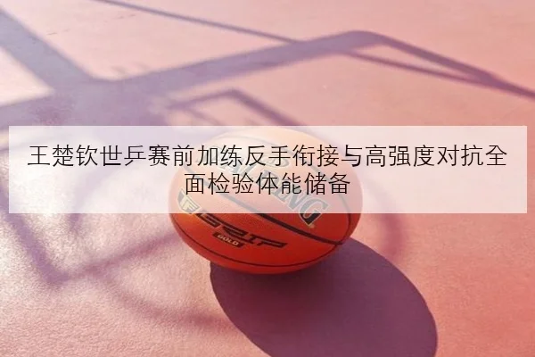 王楚钦世乒赛前加练反手衔接与高强度对抗全面检验体能储备